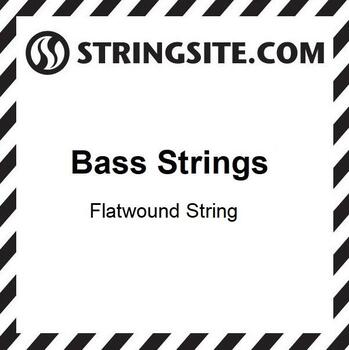 Billede af Løse strenge - Flatwound (Bas) Flatwound String - .045
