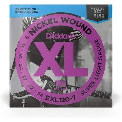 D'Addario EXL120-7