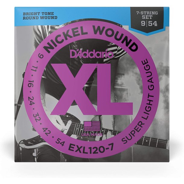 D'Addario EXL120-7