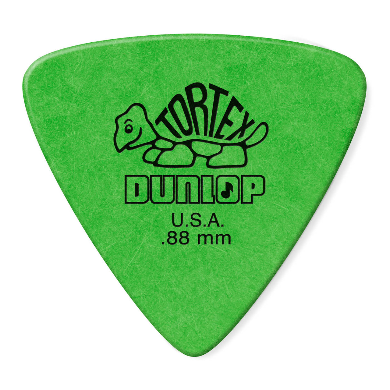 Se Dunlop TORTEX TRIANGLE PICK .88 MM hos Allround Musik