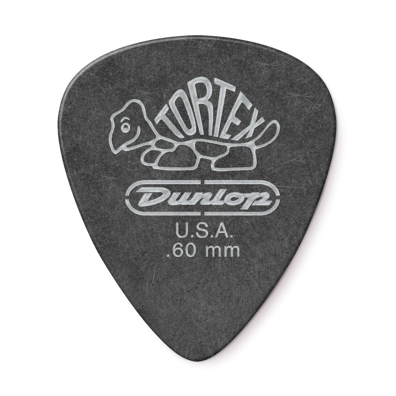 Se Dunlop Tortex Pitch Black Standard 0.60mm hos Allround Musik