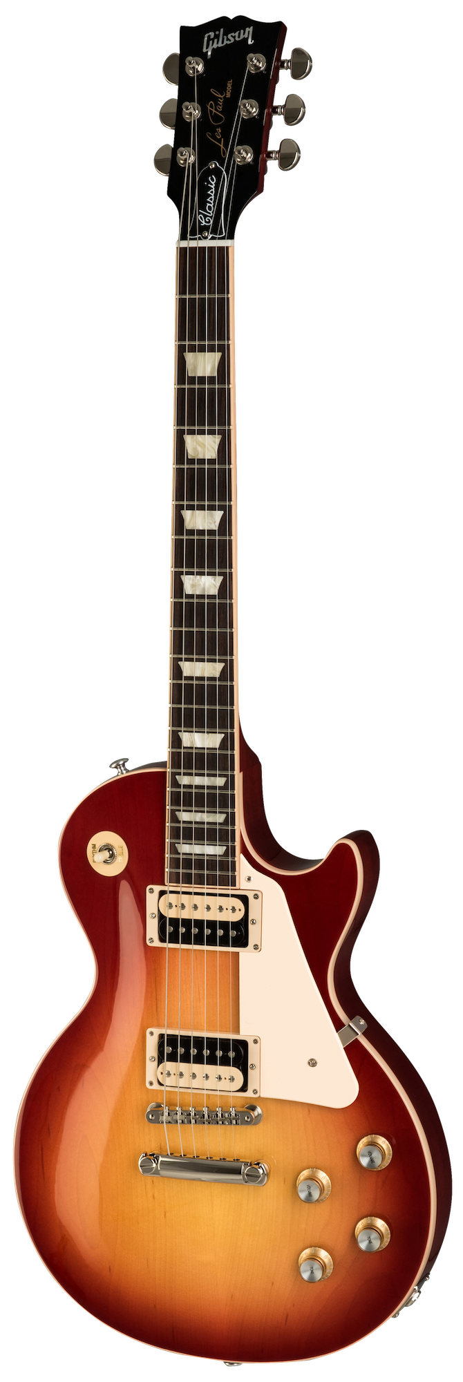Se Gibson Les Paul Classic Heritage Cherry Sunburst hos Allround Musik