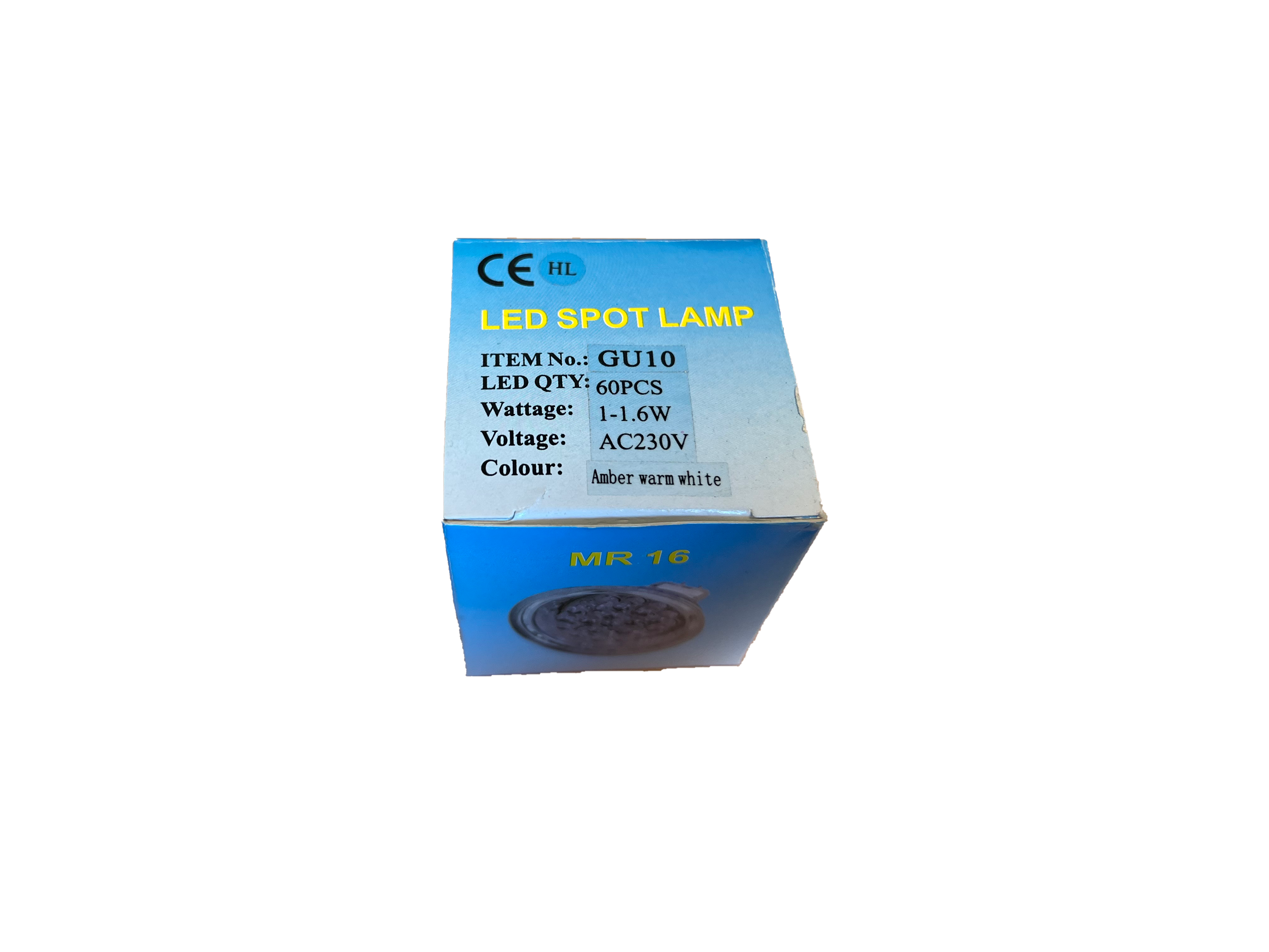 LED Spot Lamp GU10 1.6W AC230V