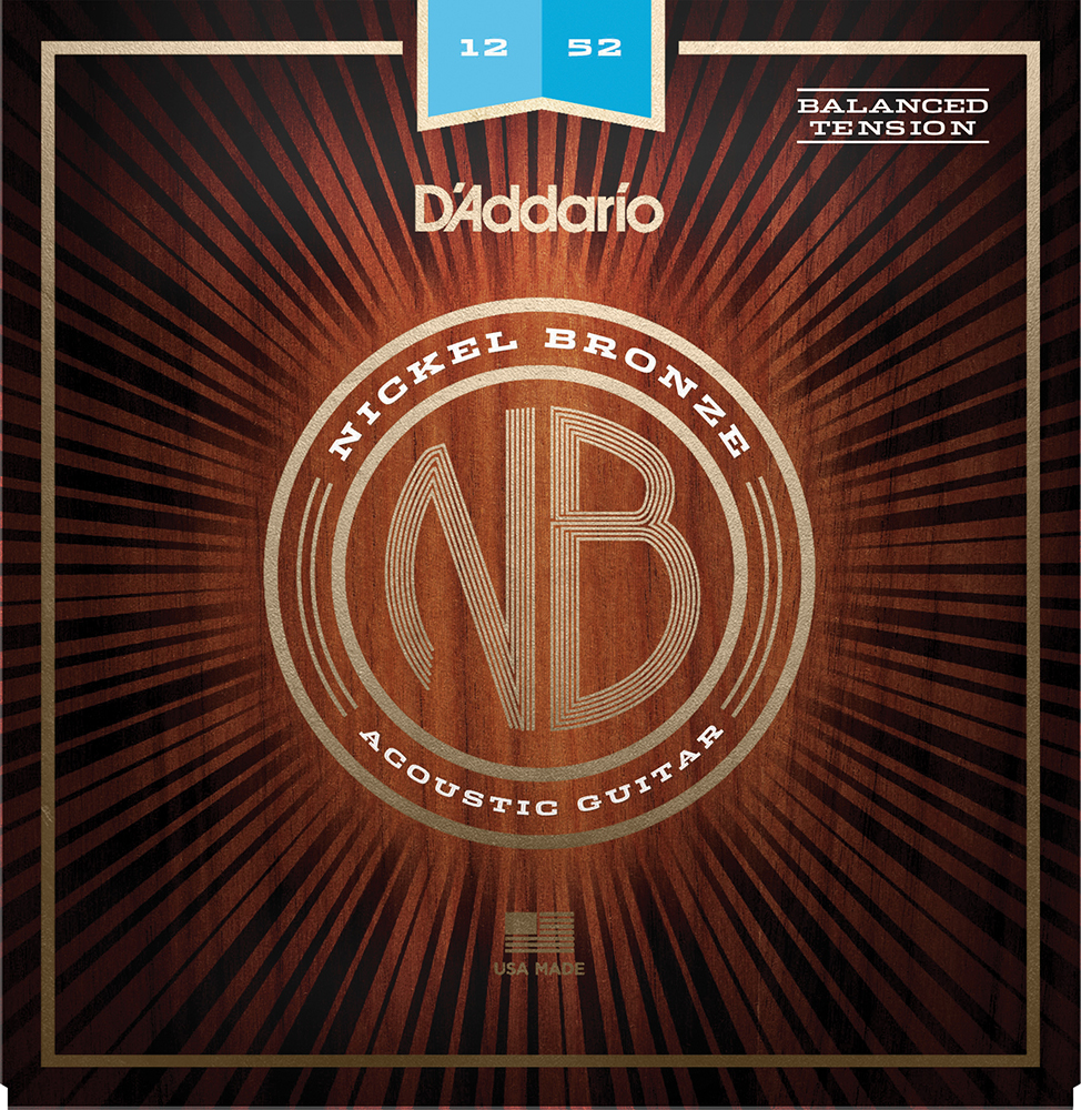 Se D'Addario NB1252BT Nickel Bronze Balanced Tension hos Allround Musik
