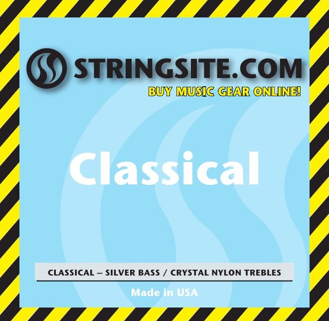 Se Stringsite Classical Nylon (Ball End) (28-43) hos Allround Musik