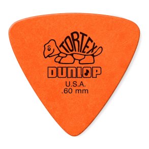 Jim Dunlop TORTEX TRIANGLE PICK .60 MM