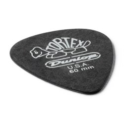 Dunlop Tortex Pitch Black Standard 0.60mm 