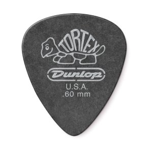 Dunlop Tortex Pitch Black Standard 0.60mm 