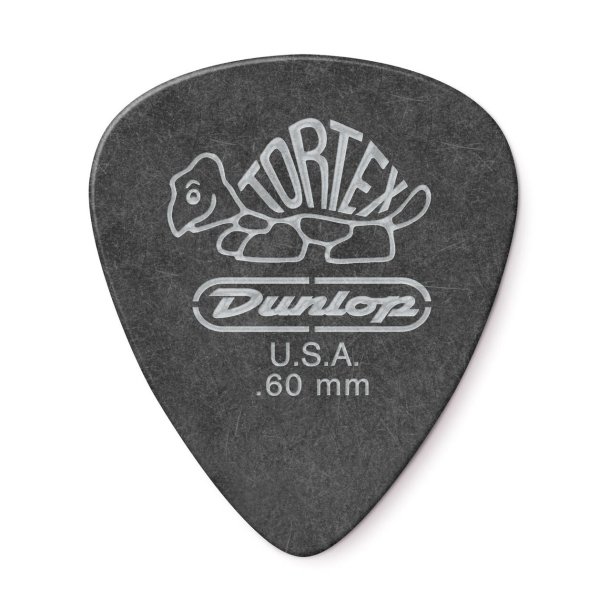 Dunlop Tortex Pitch Black Standard 0.60mm 