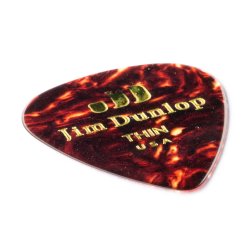 Jim Dunlop Genuine Celluloid thin 12 Pack