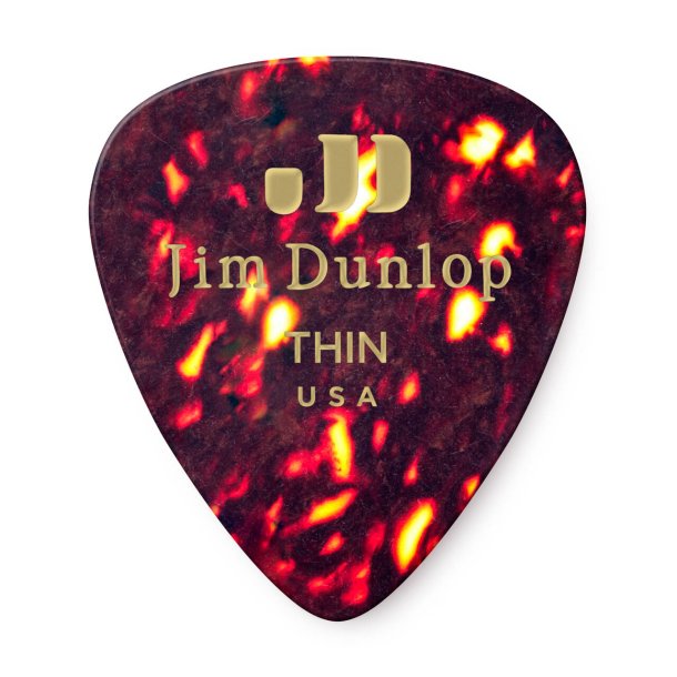 Jim Dunlop Genuine Celluloid thin 12 Pack