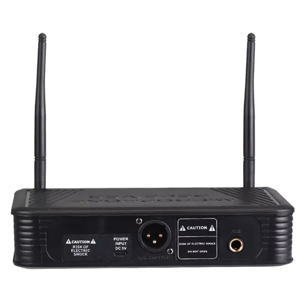 Karsect JRU-521L/PT-527C/LT-11A wireless clamp microphone set