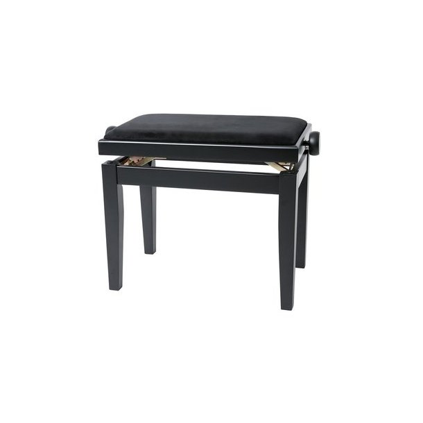 Gewa Piano bench Deluxe Black Matt