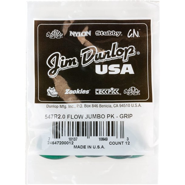 Dunlop Flow Jumbo Grip 2,0mm 3 PACK