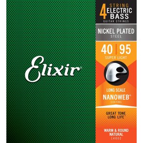 Elixir Nanoweb Bas Super Light 14002