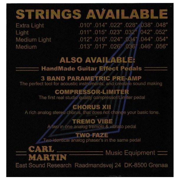 Carl Martin - Phosphor Bronze (Light)