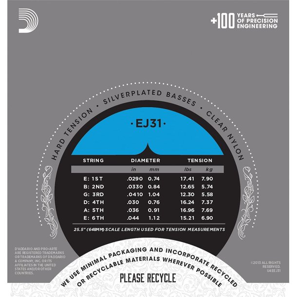 D'Addario EJ31
