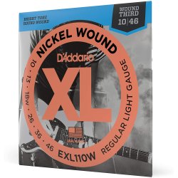 D'Addario EXL110W