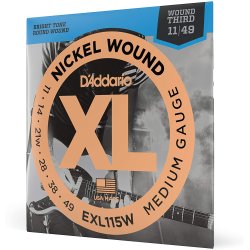 D'Addario EXL115W