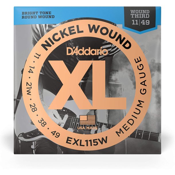 D'Addario EXL115W