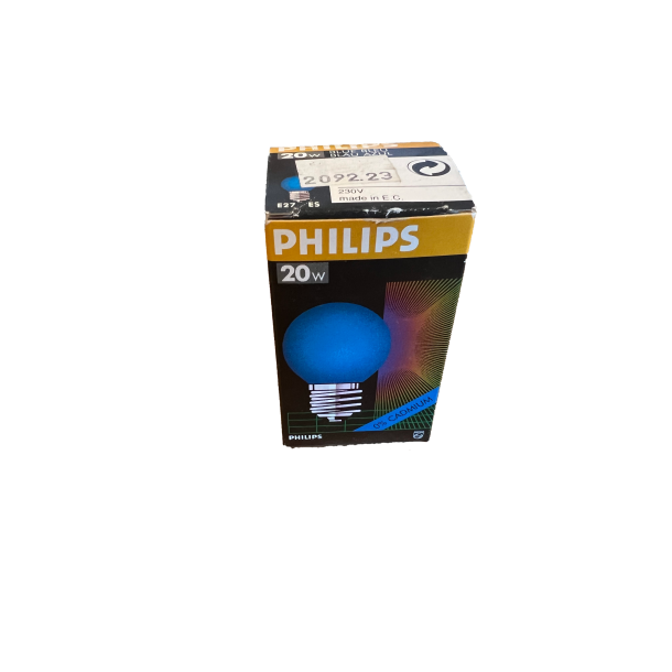 Philips E27 ES Blue 20W 230V