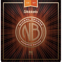 D'Addario NB1047 Nickel Bronze 10-47