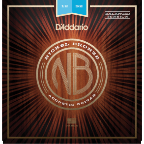D'Addario NB1252BT Nickel Bronze Balanced Tension