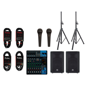 PA Package Yamaha DBR10 + MG10XU