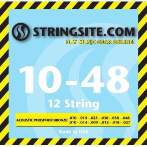 Stringsite Phosphor Bronze (12 Strenge) (10-48) 