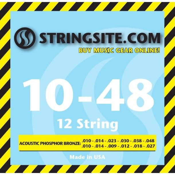 Stringsite Phosphor Bronze (12 Strenge) (10-48) 