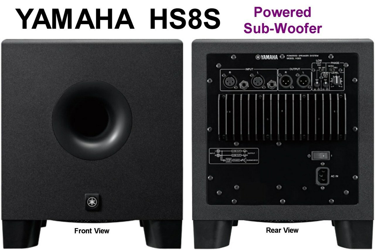 Yamaha Hs8s Yamaha Speaker Replacement Parts Yamaha Hs8 8