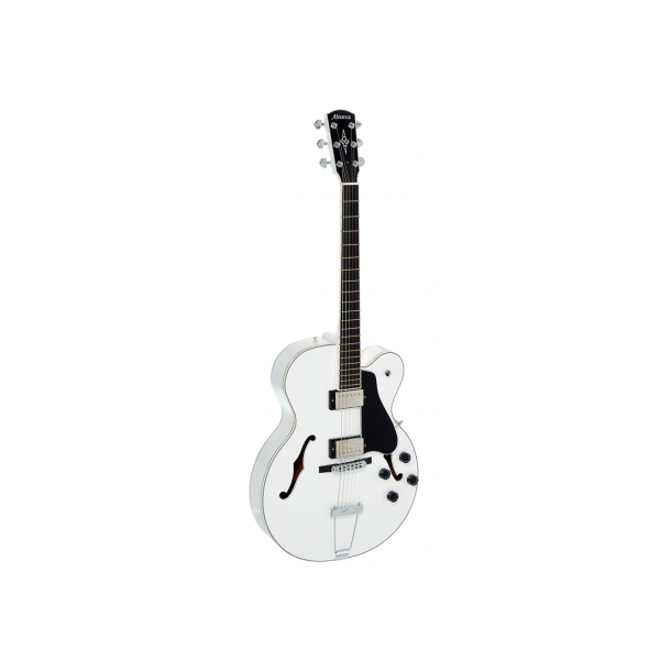Alvarez Elite Semi-AC Jazz Jett White