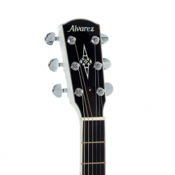 Alvarez Elite Semi-AC Jazz Jett White