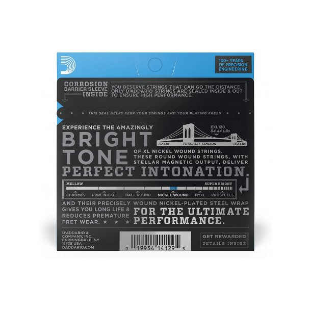 D'Addario EXL120 10P