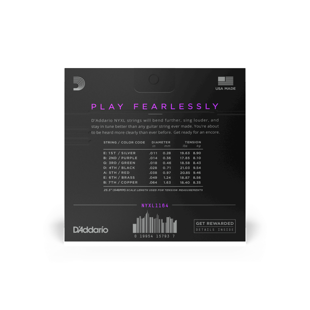 D'Addario NYXL1164