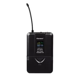 Karsect JRU-521L/PT-527C/LT-11A wireless clamp microphone set