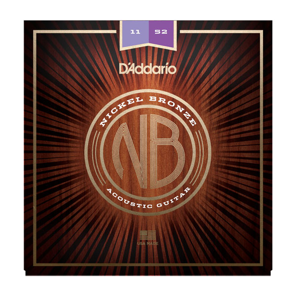 D'Addario NB1152 Nickel Bronze 11-52