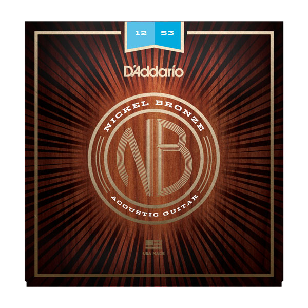 D'Addario NB1253 Nickel Bronze 12-53