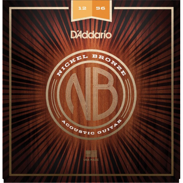 D'Addario NB1256 Nickel Bronze 12-56