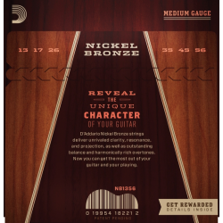 D'Addario NB1356 Nickel Bronze 13-56