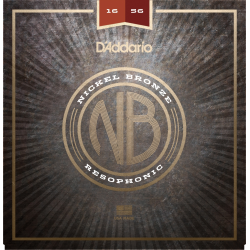 D'Addario NB1656 Nickel Bronze Resonator 16-56