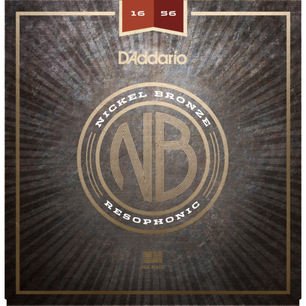 D'Addario NB1656 Nickel Bronze Resonator 16-56