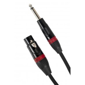 Pulse 6.3 mm Jack microphone cable 6 m XLR-F - 6m