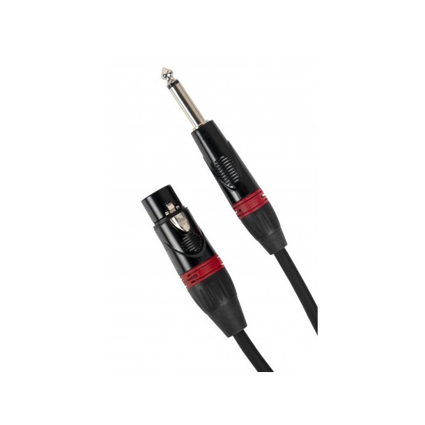 Pulse 6.3 mm Jack microphone cable 6 m XLR-F - 6m