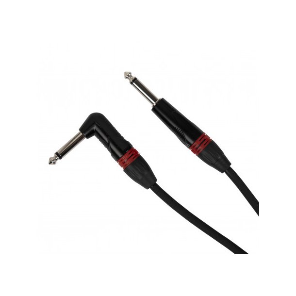 Pulse 6.3 mm Jack (vinkel) Instrumentkabel - 6 m