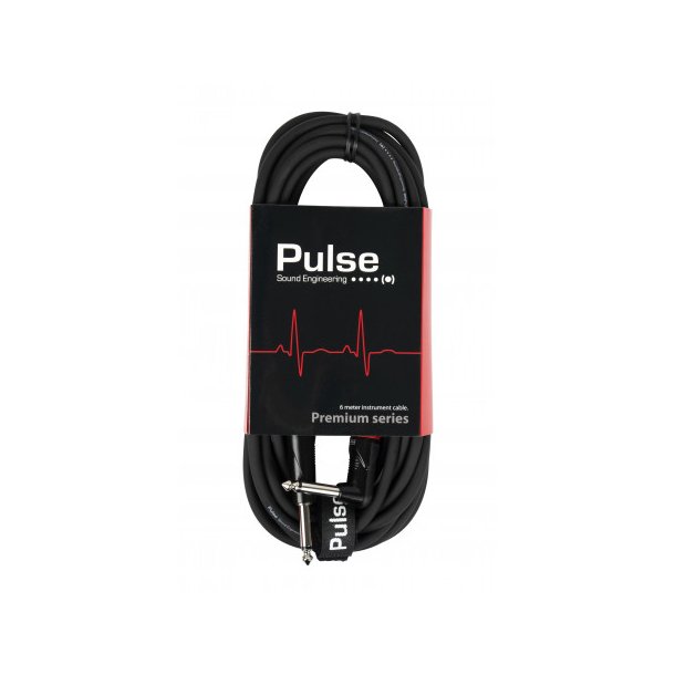 Pulse 6.3 mm Jack (angle) Instrument cable - 6 m