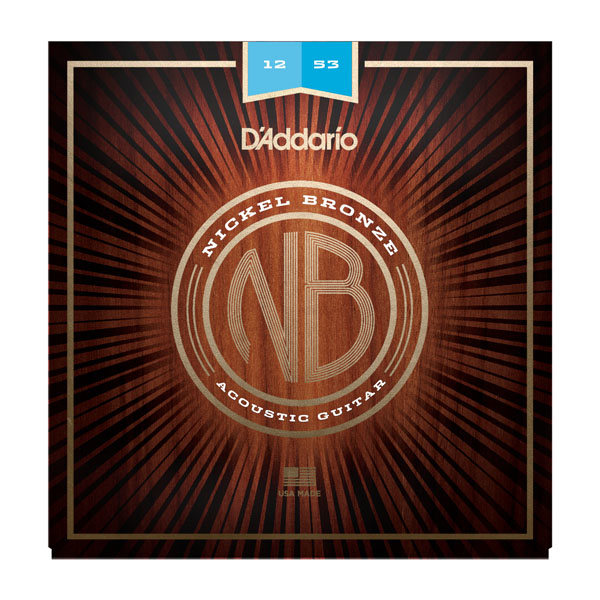 Se D'Addario NB1253 Nickel Bronze 12-53 hos Allround Musik