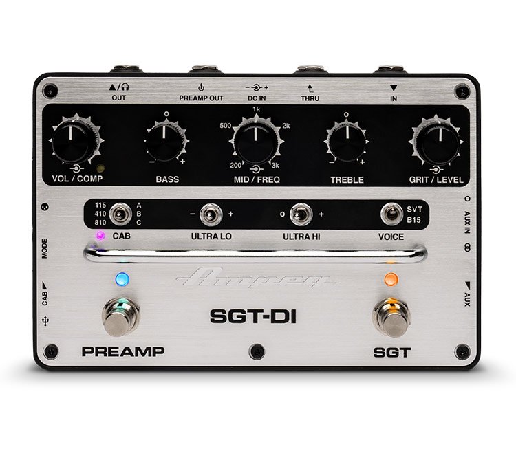 Ampeg SGT-DI Forforstrker og DI-box