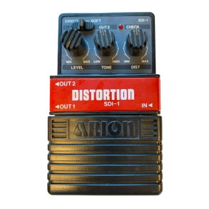 (BRUGT) Arion SDI-1 Distortion 80er Effektpedal 