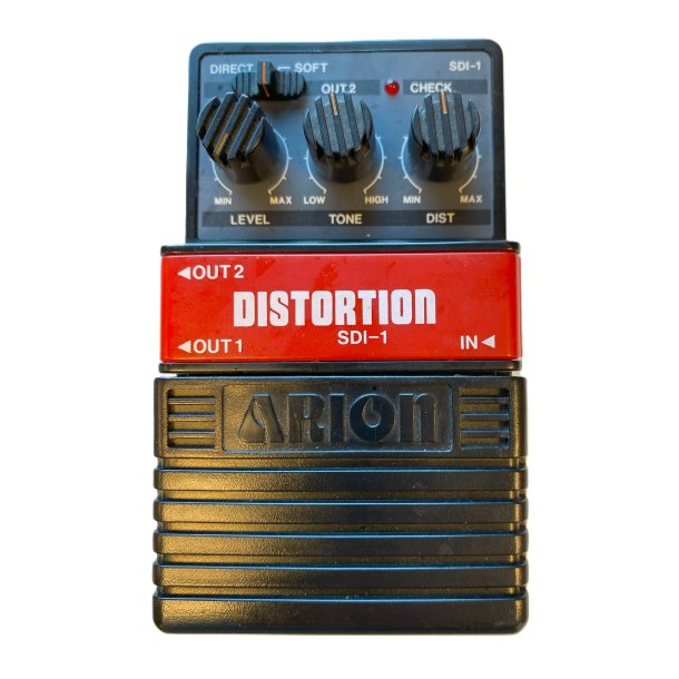 (BRUGT) Arion SDI-1 Distortion 80er Effektpedal 